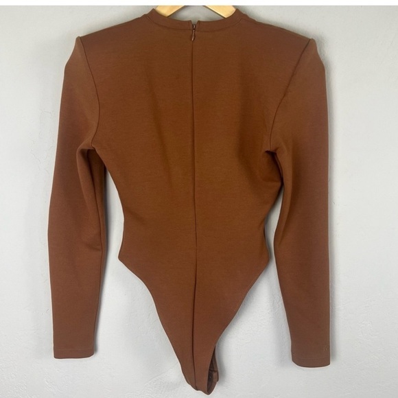 Adidas x Ivy Park Bodysuit Womens Small 3-Stripes Wild Brown Beyoncé - Picture 6 of 14